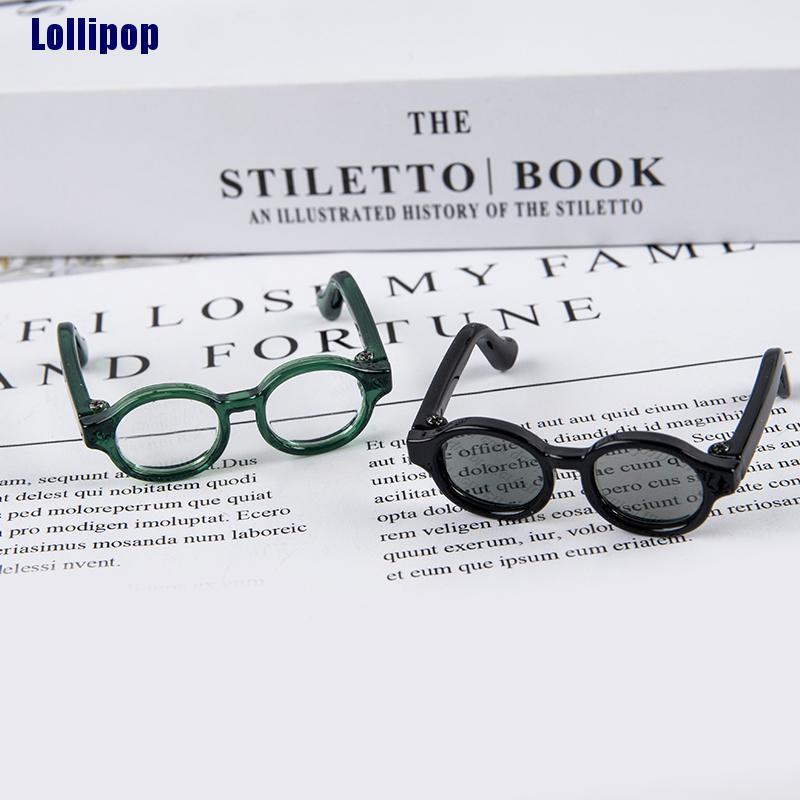 Mắt kính mini 4.5cm thiết kế dễ thương cho búp bê 1/6 1/8 1/12