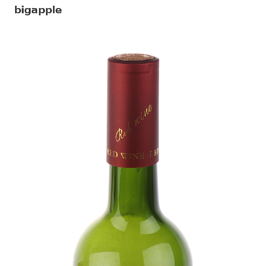 Set 10 Nắp Đậy Chai Rượu Vang Bằng Nhựa PVC Cách Nhiệt Tiện Dụng