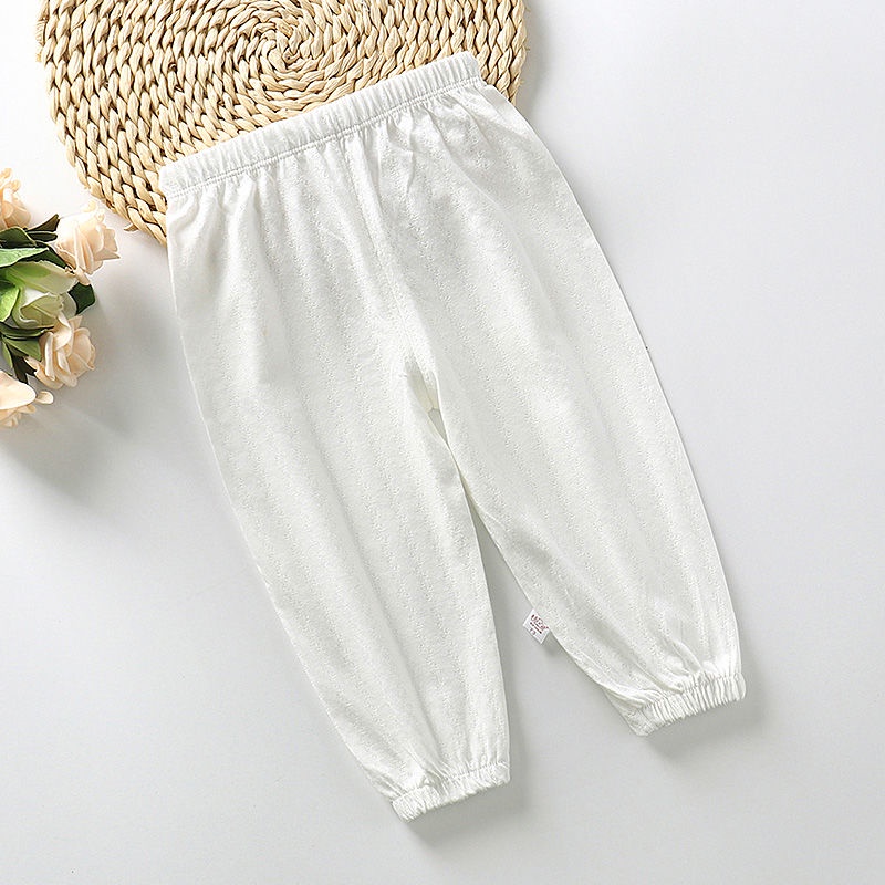 [Babycat] Hàng Có Sẵn Quần Lưới Mỏng Phong Cách Nhật Bản Hàn Quốc Nhật Bản Mùa Hè Thu Và Mùa Hè Chống Muỗi Cho Bé Trai Bé Gái
