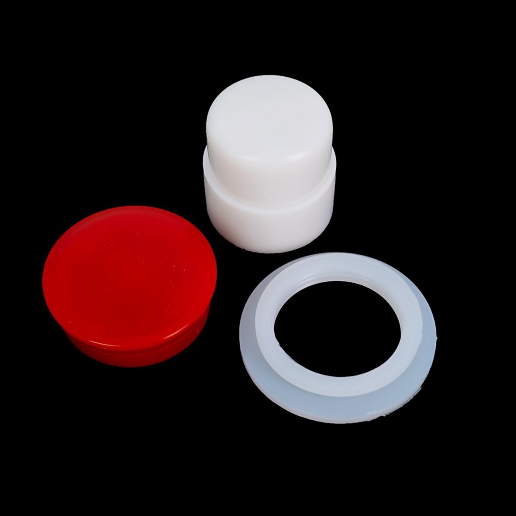 Nút bịt nhựa, nắp chụp, gioăng silicon phi 47 xả đáy hoặc bịt lỗ hỗ trợ điện dự phòng bên hông bình năng lượng mặt trời.