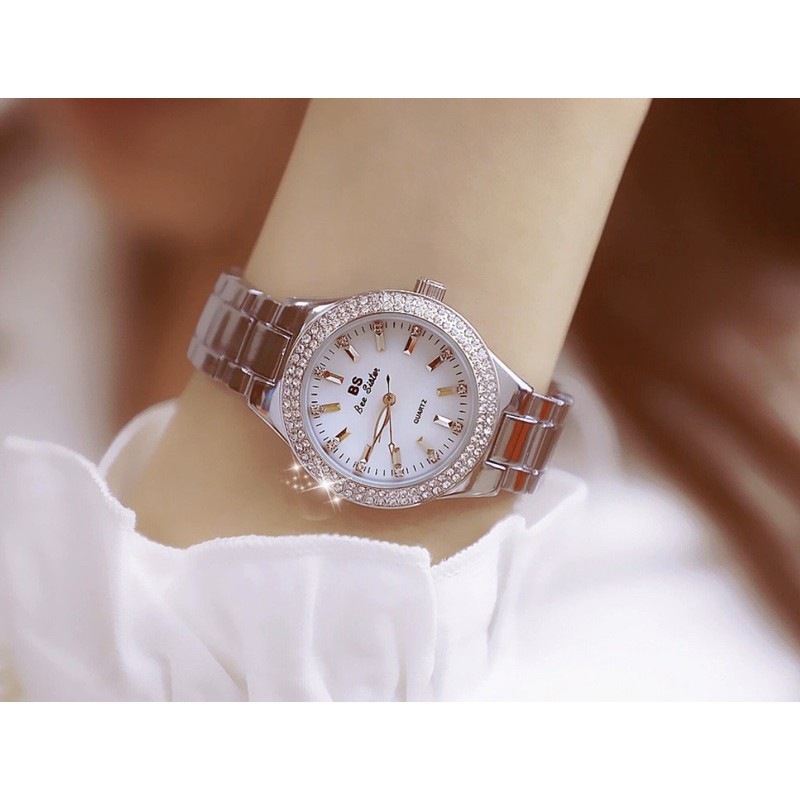Đồng hồ nữ cao cấp chính hãng thương hiệu bs (tặng kèm hộp , pin dự phòng và phụ kiện thâu dây) | BigBuy360 - bigbuy360.vn