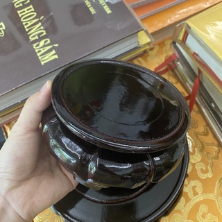 Đôn gỗ tròn kê tượng thờ