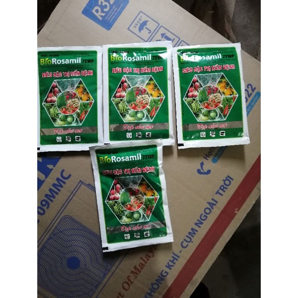 Siêu trị nấm bệnh hoa hồng, rau màu các loại cây trồng mancozeb +Metalaxyl gói 30gr tiện lợi giá rẻ