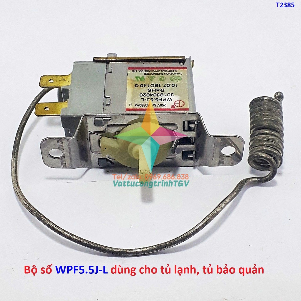 Bộ số WPF5.5J-L dùng cho tủ lạnh, tủ bảo quản