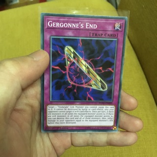 Thẻ bài Yugioh! Gergonne's End (N)