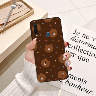Ốp lưng Vsmart Star 3 Silicon dẻo hình Gấu Brown Dễ Thương - Mycase