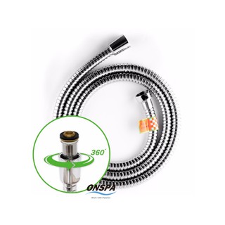 Dây tắm cao cấp inox 304 xoay 360° Onspa