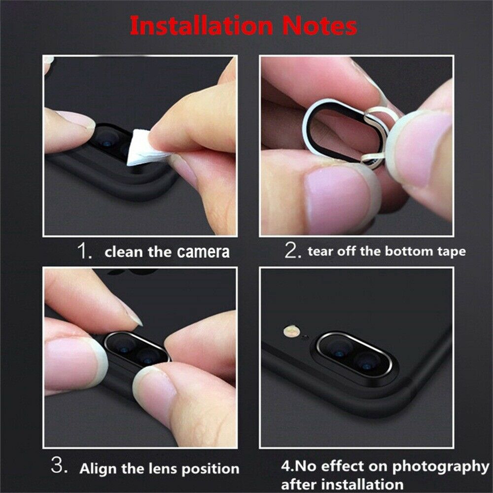 Set 2 Miếng Dán Bảo Vệ Camera Sau Cho Xiaomi Redmi Note 7/note 7pro