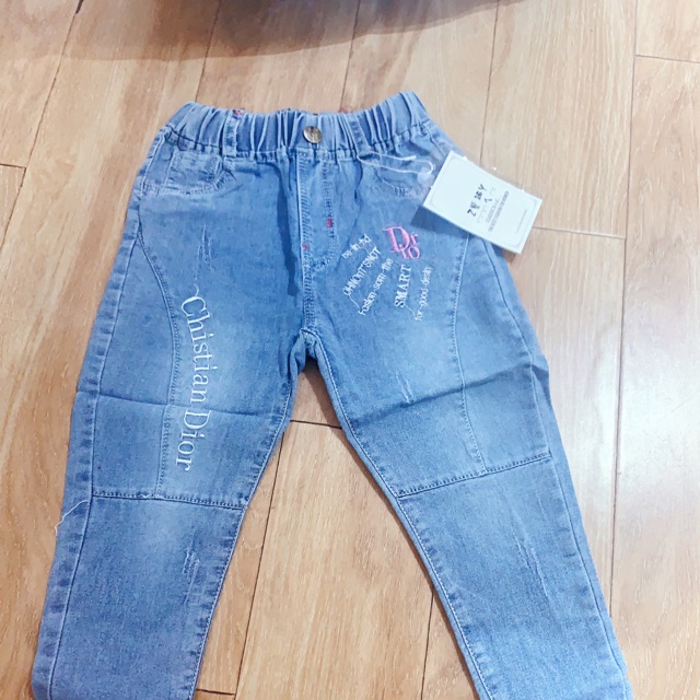 Combo 14 quần bò trẻ em