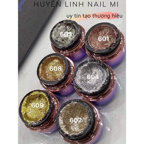 Gel vẽ nhũ siêu sáng barbie mirage
