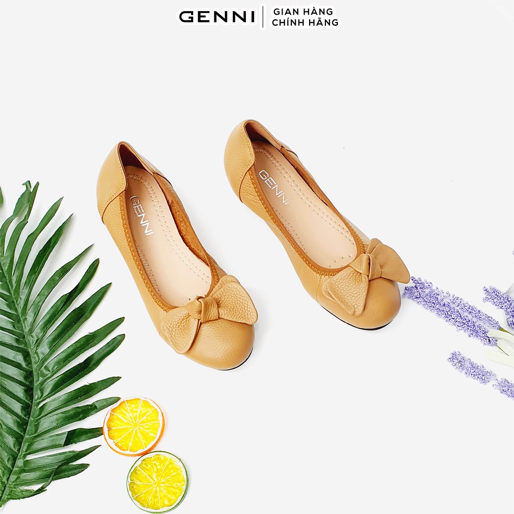 Giày bệt nơ da thật GE474 - Genni | BigBuy360 - bigbuy360.vn