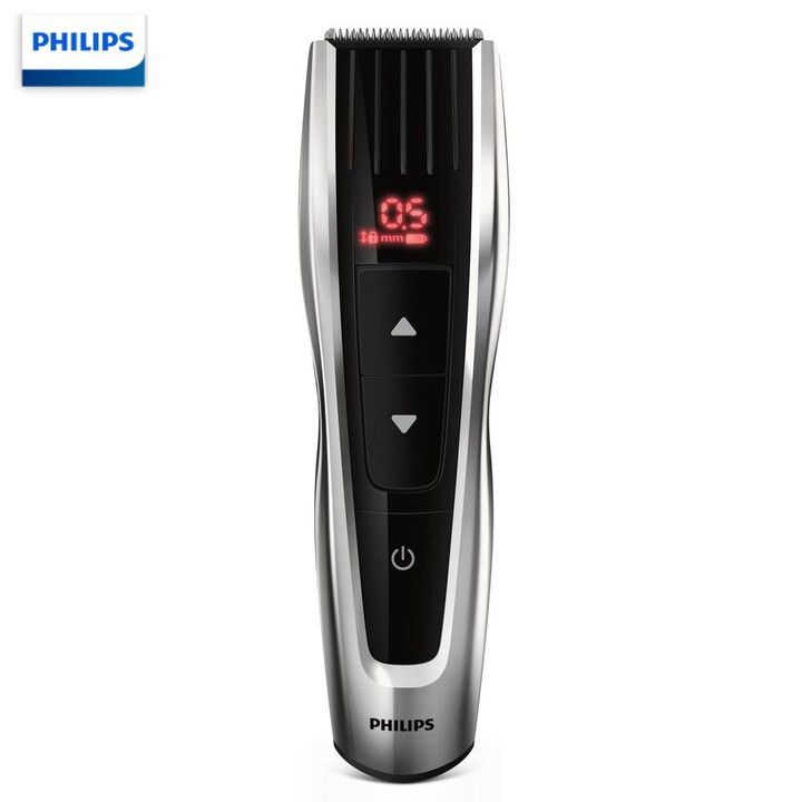 Tông đơ cắt tóc cao cấp Philips HC7460/15 - Đầu cắt: Lưỡi thép không gỉ tự mài