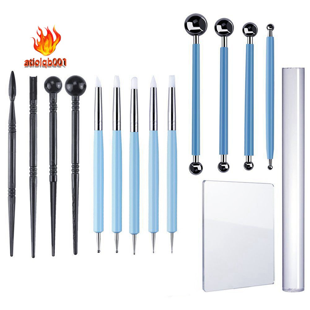 Set 15 Dụng Cụ Tạo Hình Đất Sét