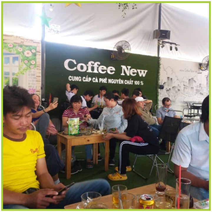 1Kg Cafe (2GÓI 500G) ROBUSTA & ARABICA Tặng Thìa Đong Cafe Dạng Xay - Hương Thơm - Vị đậm nhất, đắng nhất - Coffee New