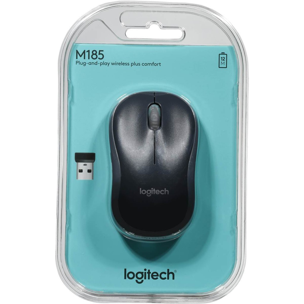 MOUSE không dây Logitech M185 - BẢO HÀNH 6 THÁNG