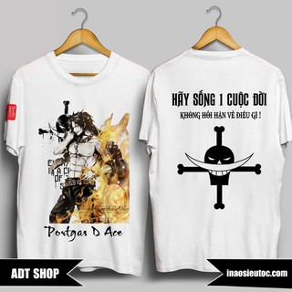 🔥FLASH SALE🔥Áo phông Ace One Piece đẹp siêu ngầu HOT nhất