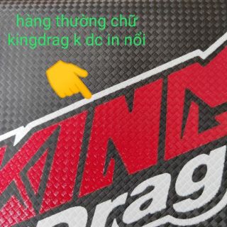 Da yên kingdrag vân carbon chữ lớn