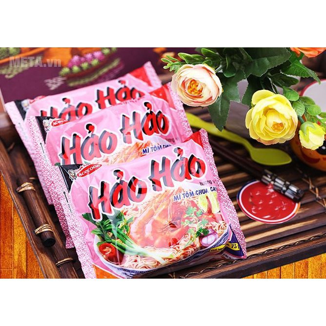 Thùng 30 gói mì Hảo Hảo chua cay | BigBuy360 - bigbuy360.vn