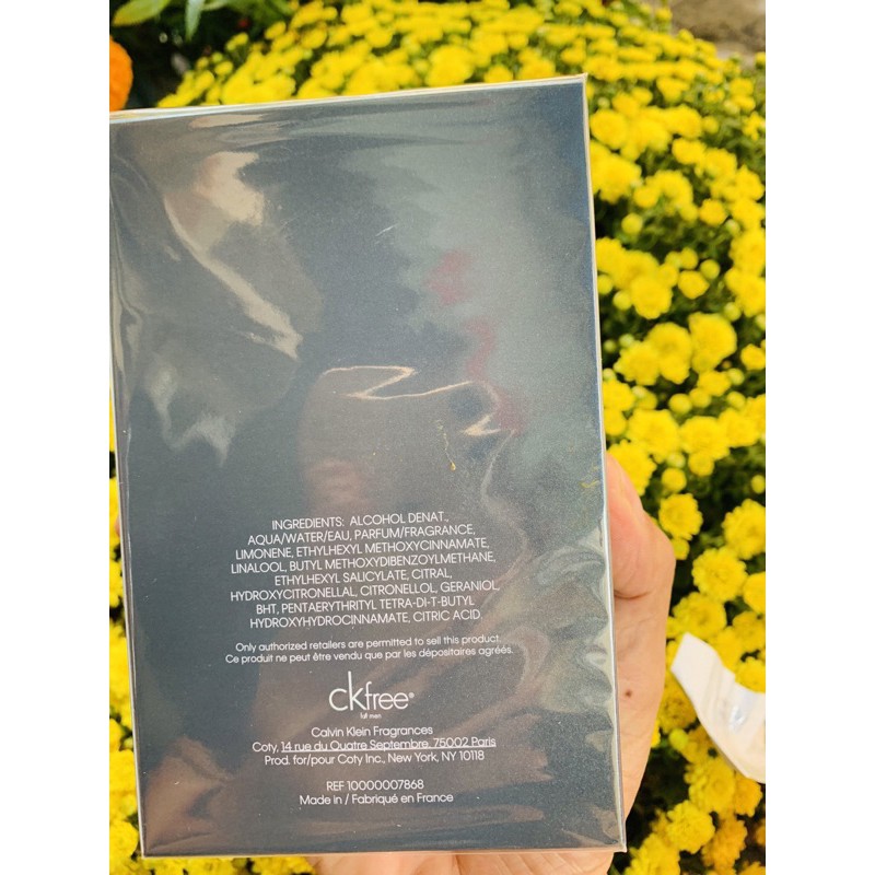 Nước Hoa Nam Calvin Klein Ck Free 100ml