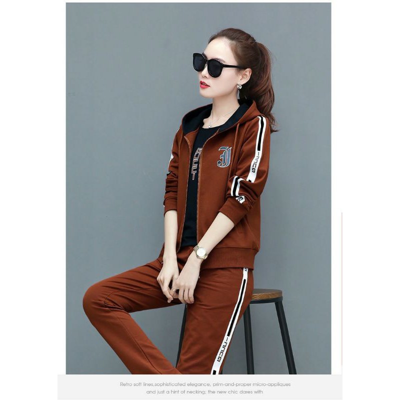 Set bộ thu đông thể thao nữ 3 trong 1 thoitranghd com