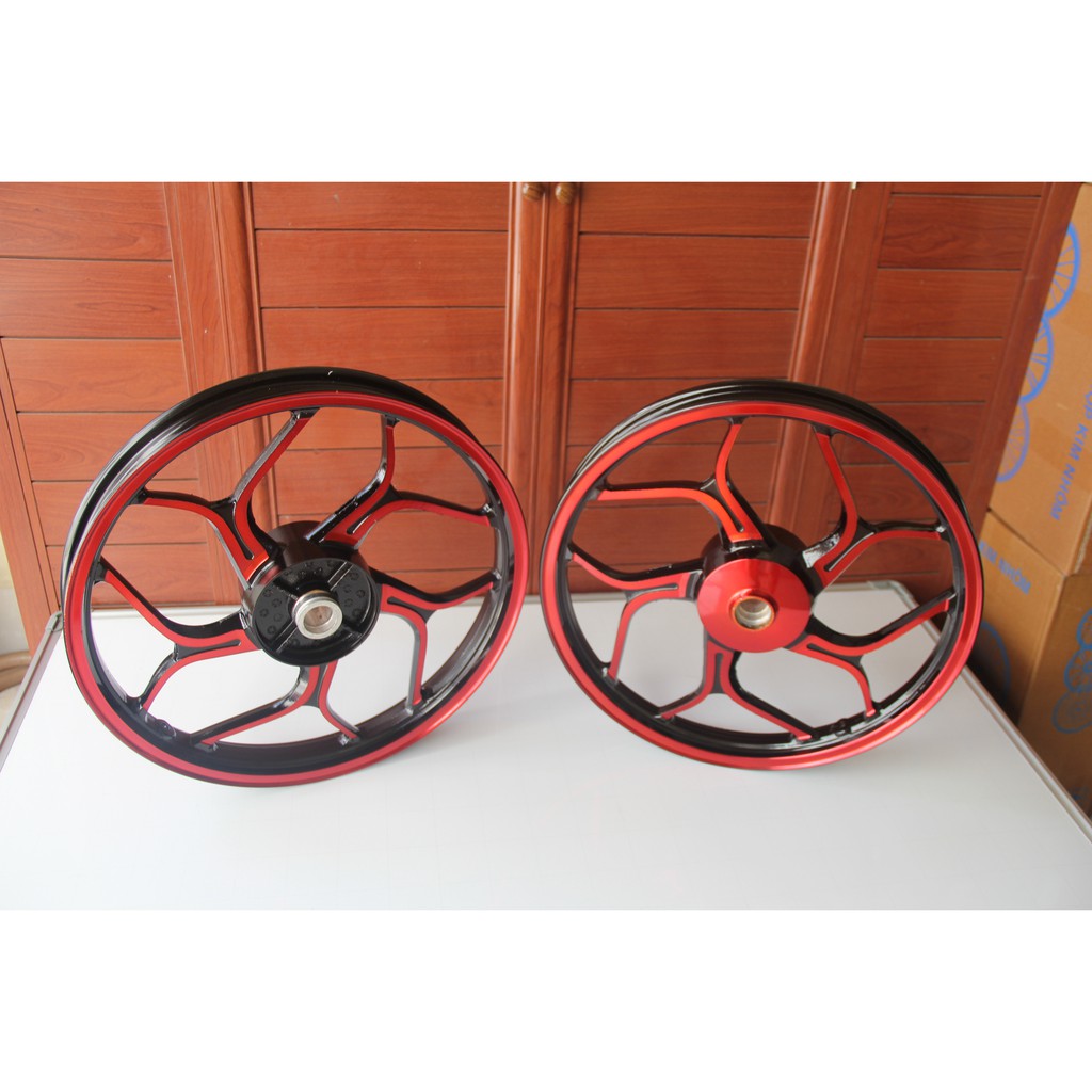 VÀNH ĐÚC XE MÁY ASIO ĐỎ