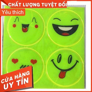 Miến dán phản quang mặt cười