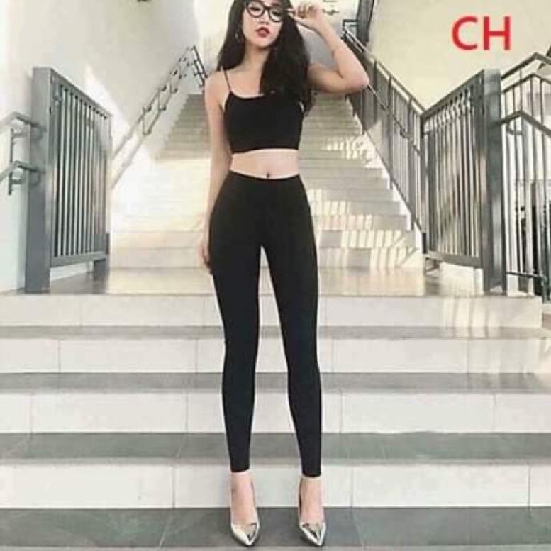 Quần legging dáng dài