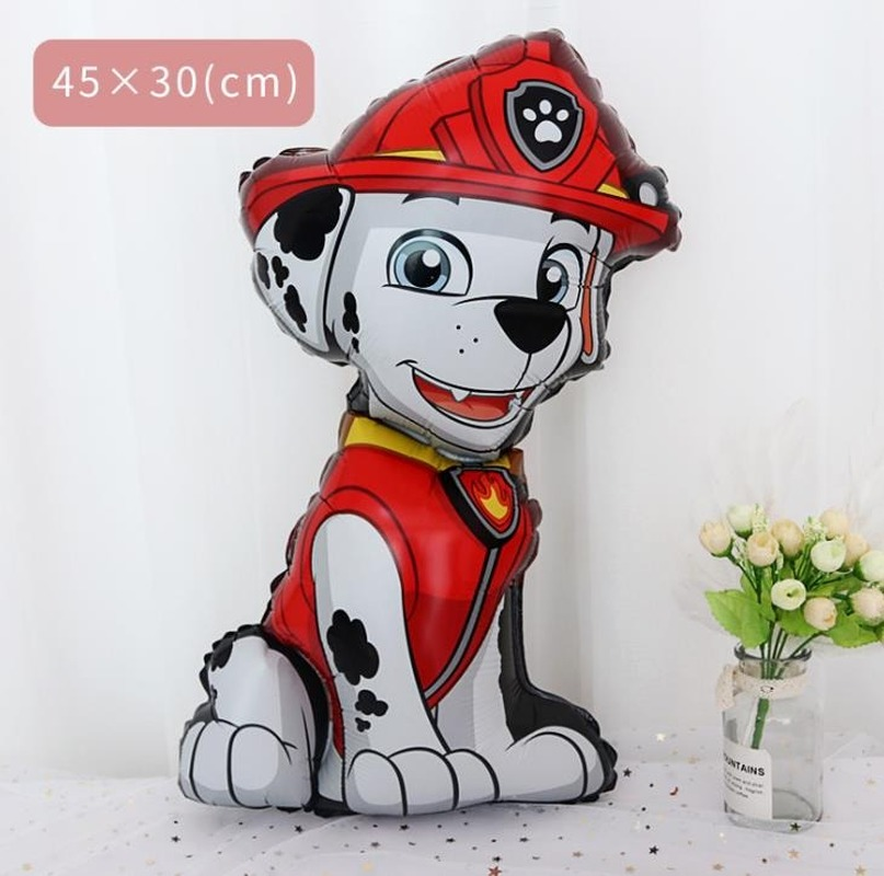 Bong bóng hình chú chó Paw Patrol 3D trang trí tường DIY