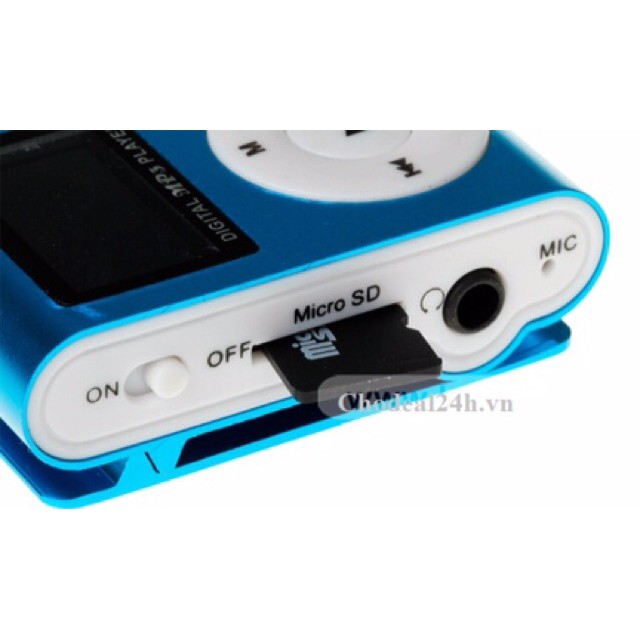 HoT Máy Mp3 nghe nhạc kèm thẻ nhớ 8GB và đầu đọc thẻ bằng nhôm HOT