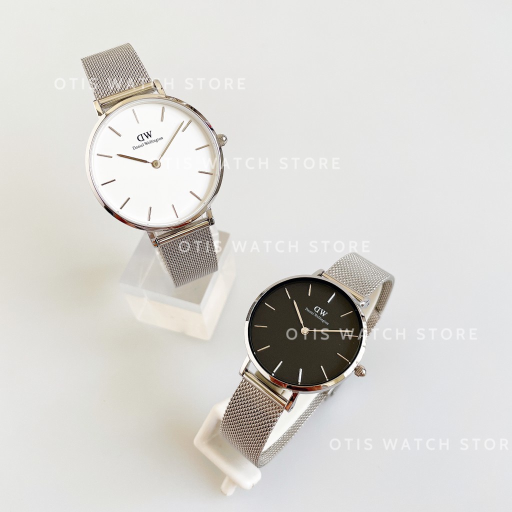 Đồng Hồ Nữ Daniel Wellington Classic Petite Dây Kim Loại + Vòng Tay DW Cuff V1 Chính Hãng - OtisWatch