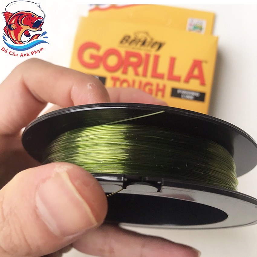 Cước Câu Cá Dây Câu Cá GORILLA Xanh Rêu 100m Siêu Bền CC-12