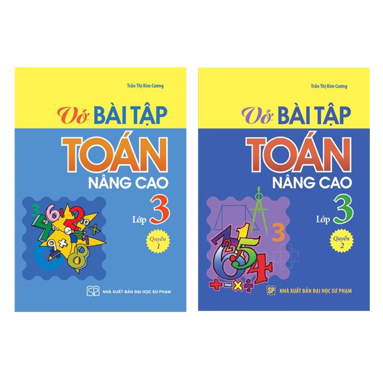 Sách - Combo Vở Bài Tập Toán Nâng Cao Lớp 3 (2 Quyển)