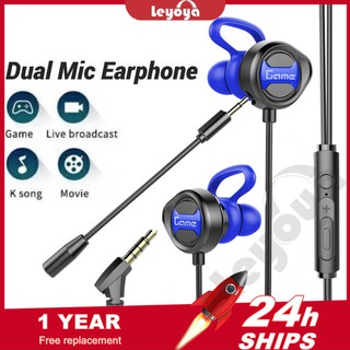  Tai nghe chơi game chụp tai Leyoya T90 chống ồn có mic dành cho game thủ PUBG Xiaomi Huawei Oppo Vivo 