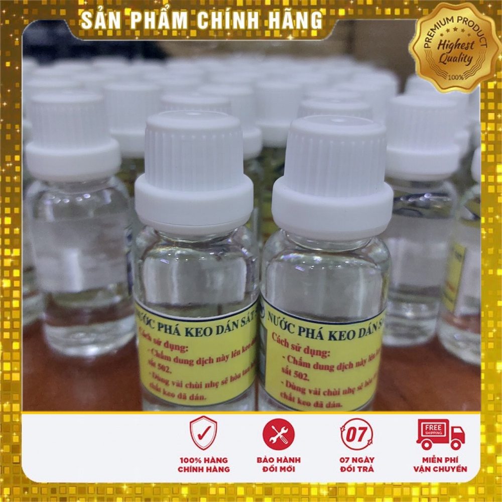 - Nước tẩy keo dán sắt 502, keo UV trên ALU - MICA - KÍNH - NHỰA - INOX an toàn không hại da tay