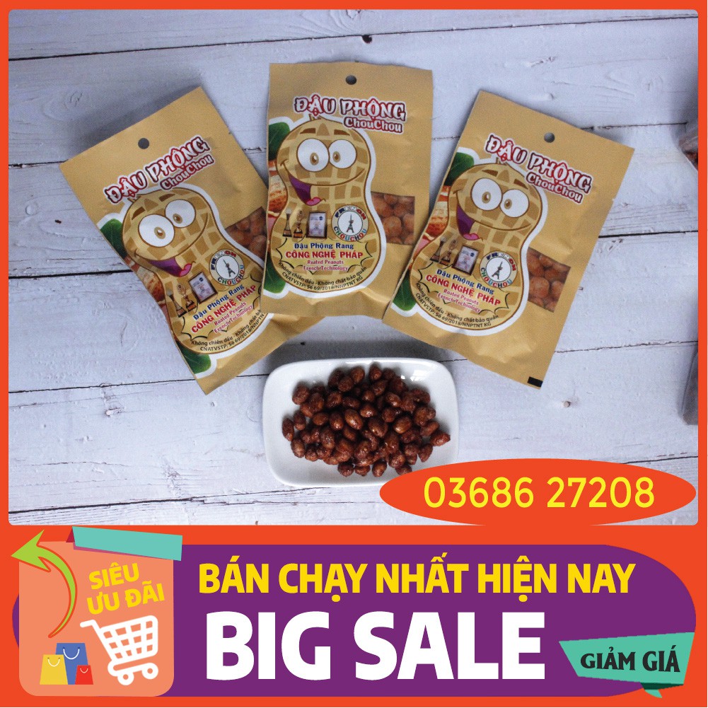 [MUA 5 TẶNG 1] Đậu phộng chou chou túi 35gr