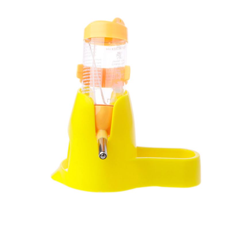 Hộp Đựng Thức Ăn Nước Uống Tự Động Có Móc Treo Tiện Dụng Cho Thỏ / Vẹt