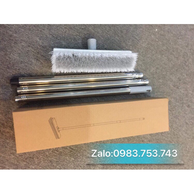 Chổi chà sàn gạt nước thông minh, chổi chà sàn quét nước 2 đầu tiện lợi dễ điều chỉnh chiều dài