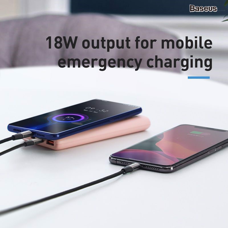 Pin Sạc Dự Phòng Baseus Bipow 10000mAh PD 3.0 + QC 3.0 18W (Powerdelivery / Quick Charge Power Bank)