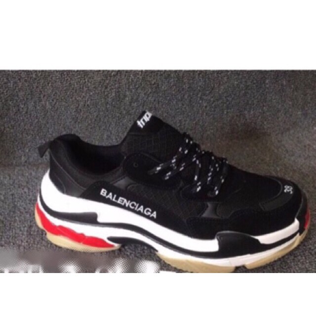 [SALE SỐC-SẴN HÀNG] Giày TRIPLE S đen trắng | BigBuy360 - bigbuy360.vn