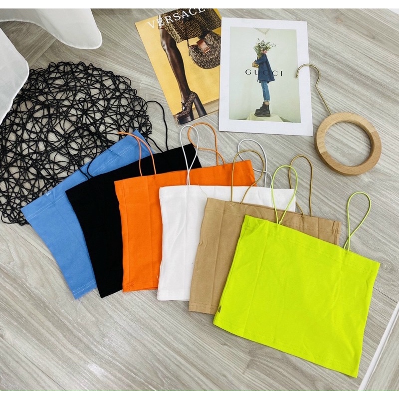 ÁO THUN 2 DÂY SỢI BÚN NHIỀU MÀU HOTTREND MS55661 (i1-5)