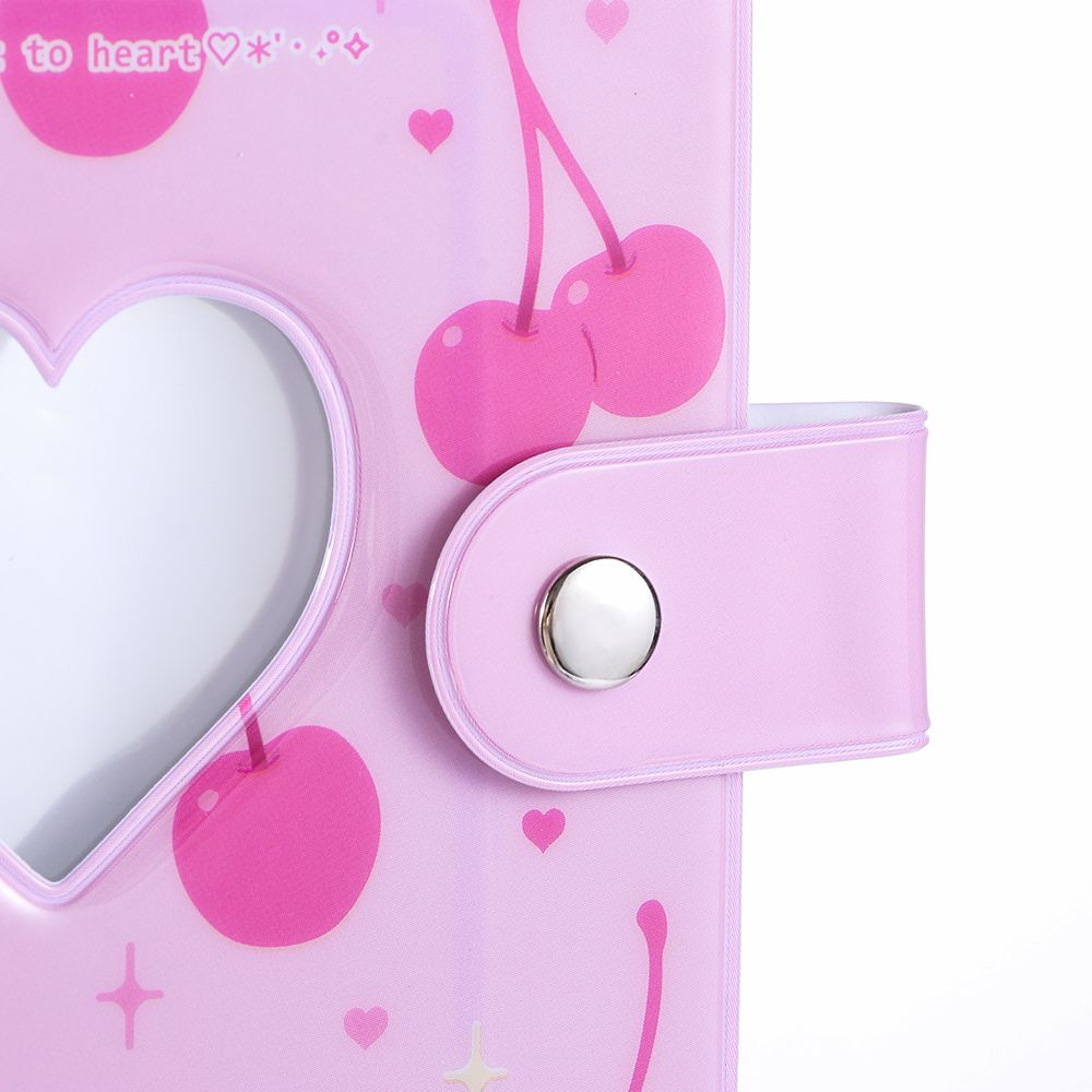 Album Ảnh Họa Tiết Bướm Và Trái Tim Bằng Nhựa PP 20 Tờ 3 inch Nhiều Màu Sắc Dùng Để Trang Trí Nhà