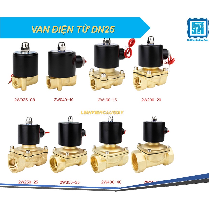 Van điện từ nước DN25