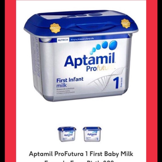 Sữa Aptamil Anh Số 1 Số 2 Số 3