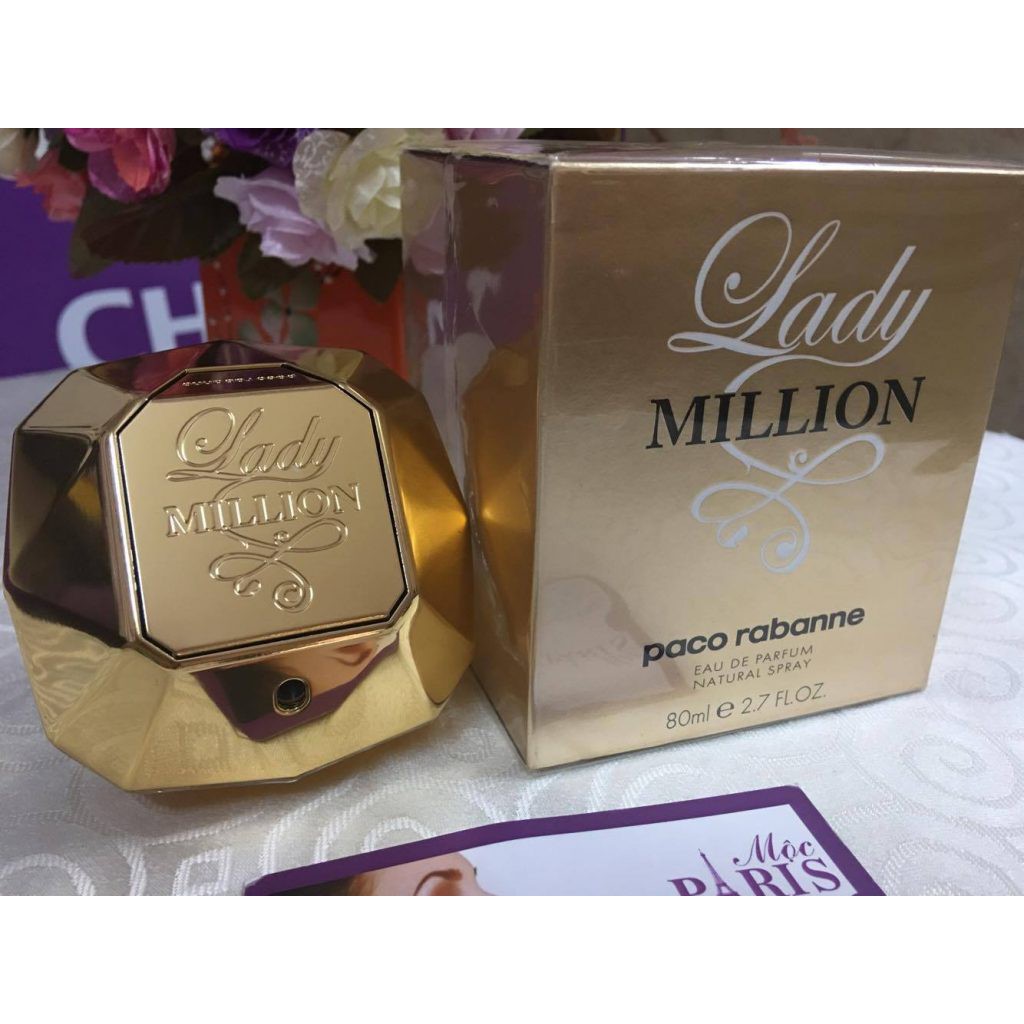 Nước hoa nữ Lady Million 100ml - tặng vòng