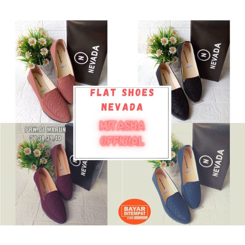 Giày Công Sở Thời Trang Cho Nữ | Giày Bệt 02 NEVADA / Giày Bệt