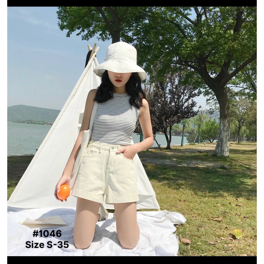 quần short kaki nữ siêu hot 3 màu ms1046