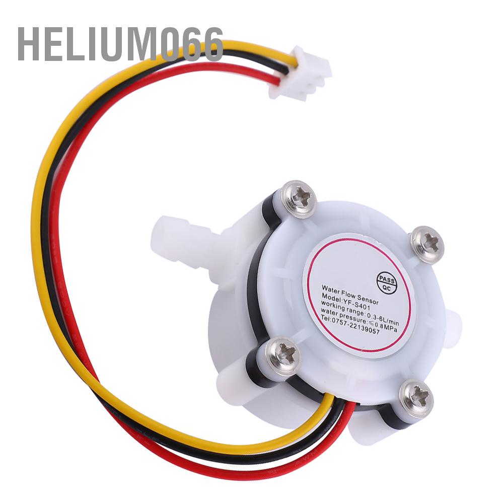 Hàng giao ngay Điều khiển cảm biến hiệu ứng dòng chảy Water Hall Lưu lượng kế với Barb Joint 1 cái