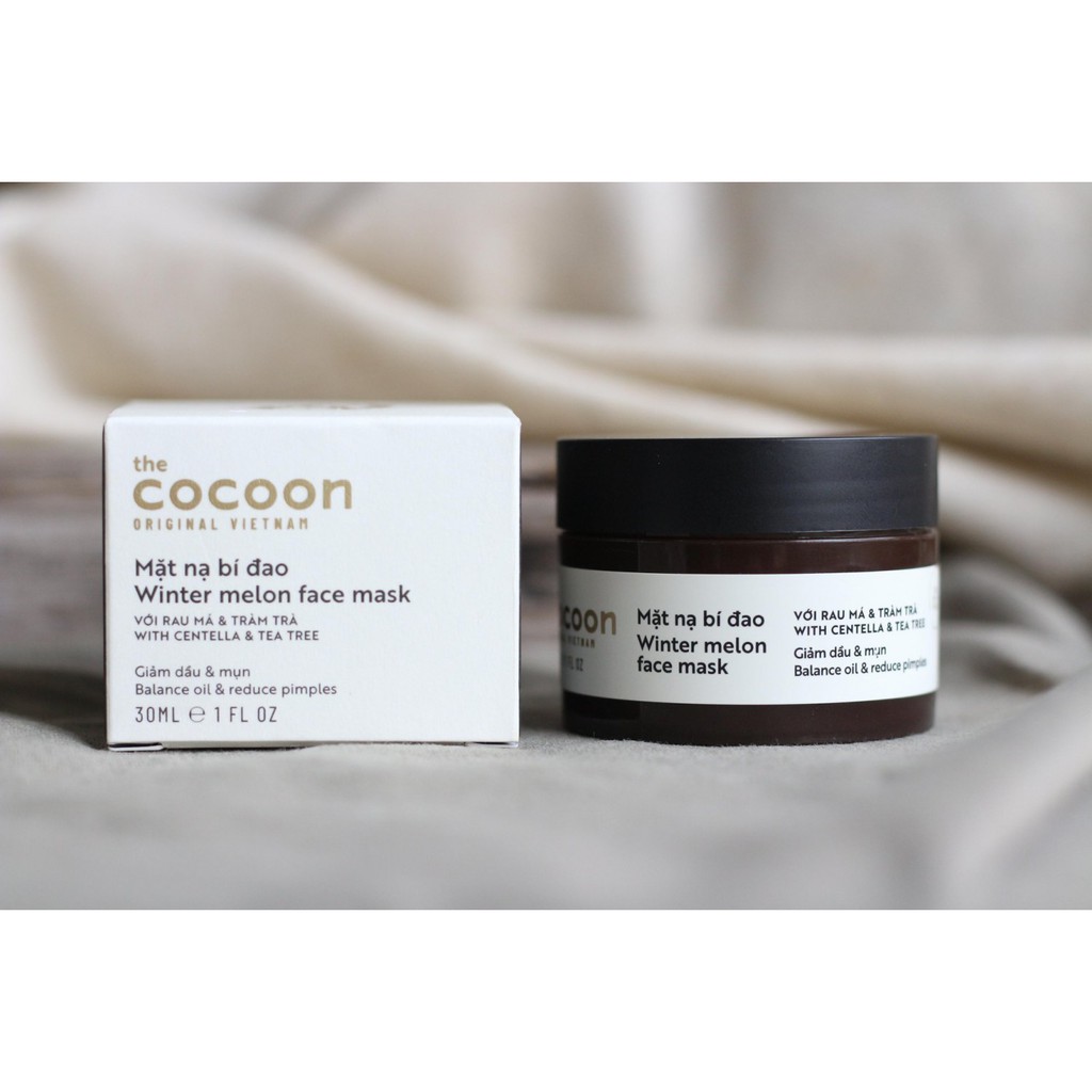 Mặt nạ Bí Đao Cocoon winter melon face mask 30ml