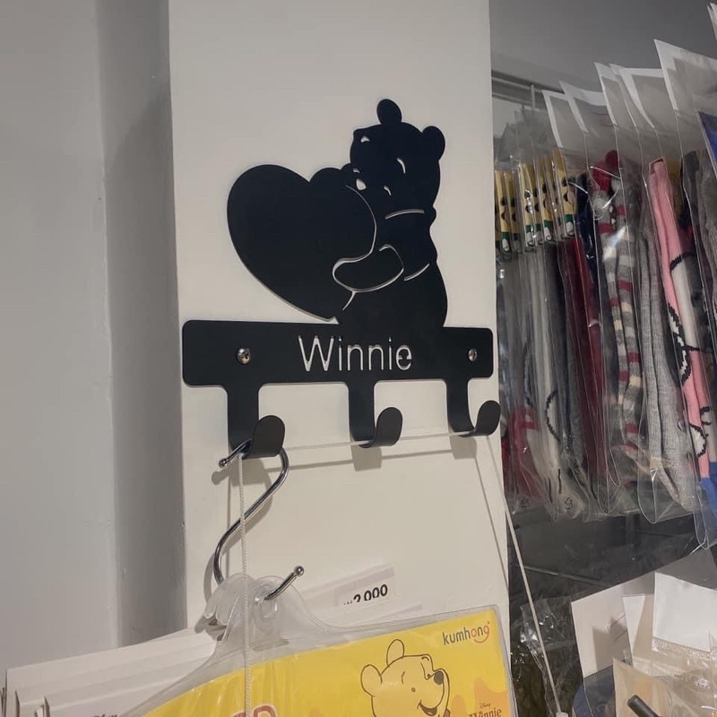 Móc treo tường gấu Pooh