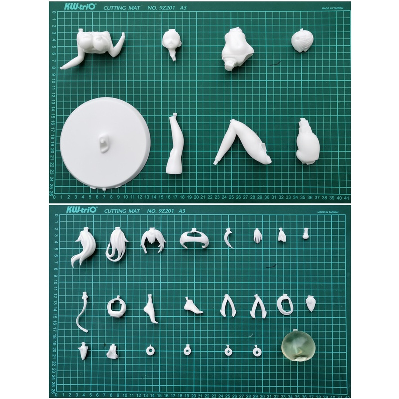 Mô Hình Nhân Vật PSO2 Phantasy Star Online 2 es Bằng Nhựa Resin Không Sơn